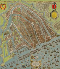 Historische plattegrond Pieter Bast